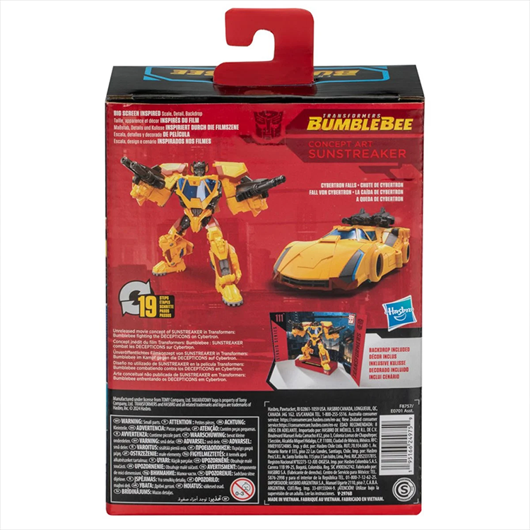 Bumblebee Sunstreaker Transformer Deluxe Series Action Figure image 3