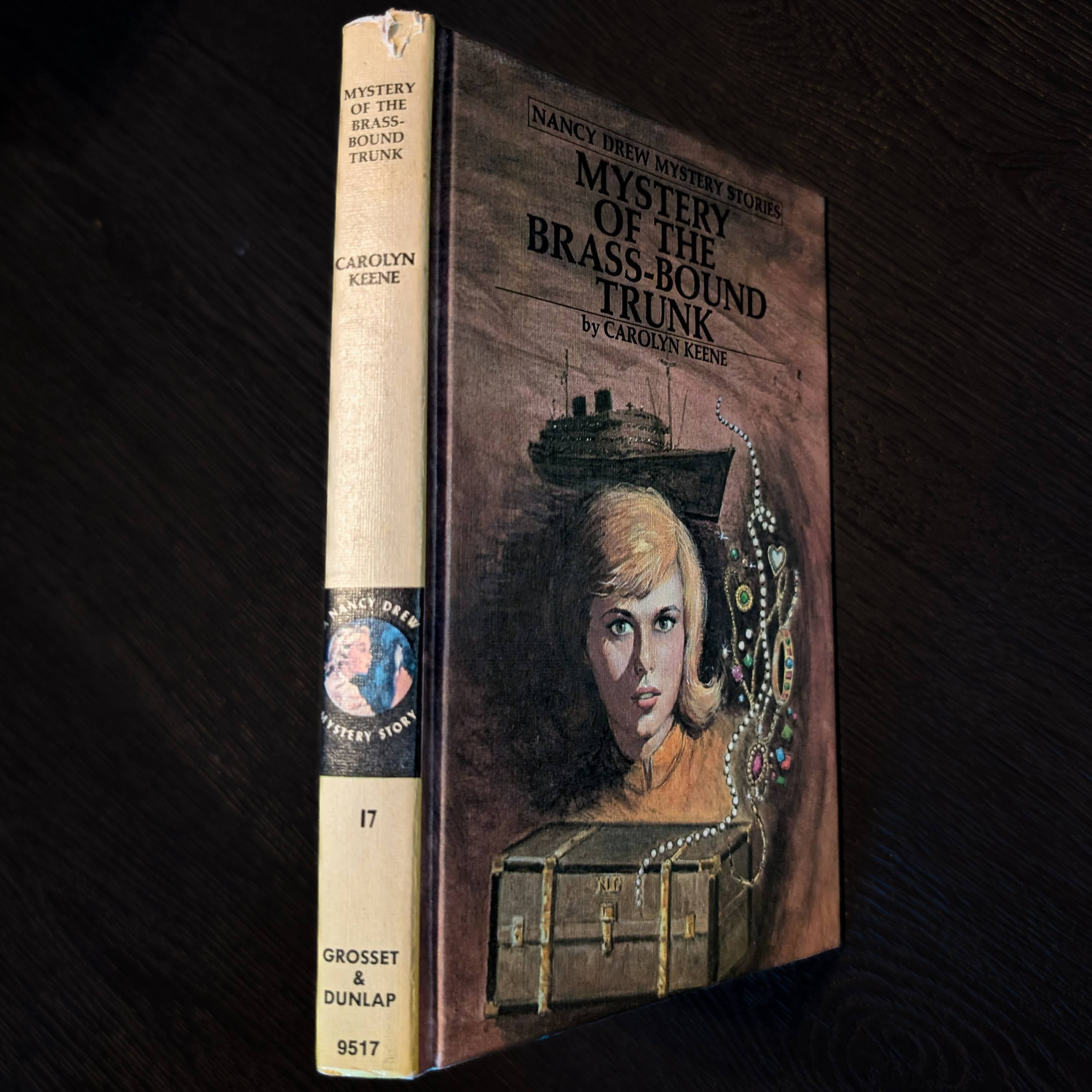 17 The Mystery of the Brass-Bound Trunk Nancy Drew Mystery Books