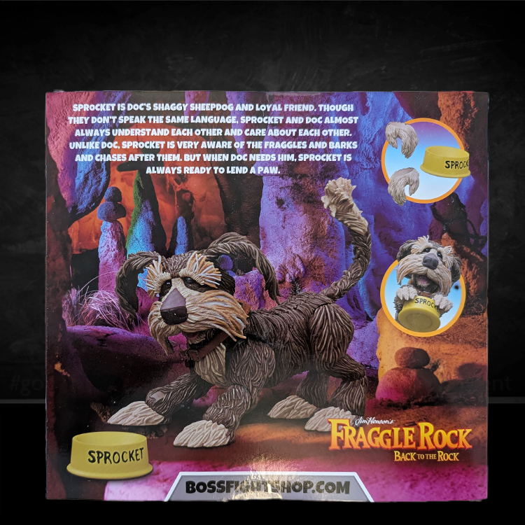 Fraggle Rock Sprocket Action Figure | 6" scale | Boss Fight Studio image 5