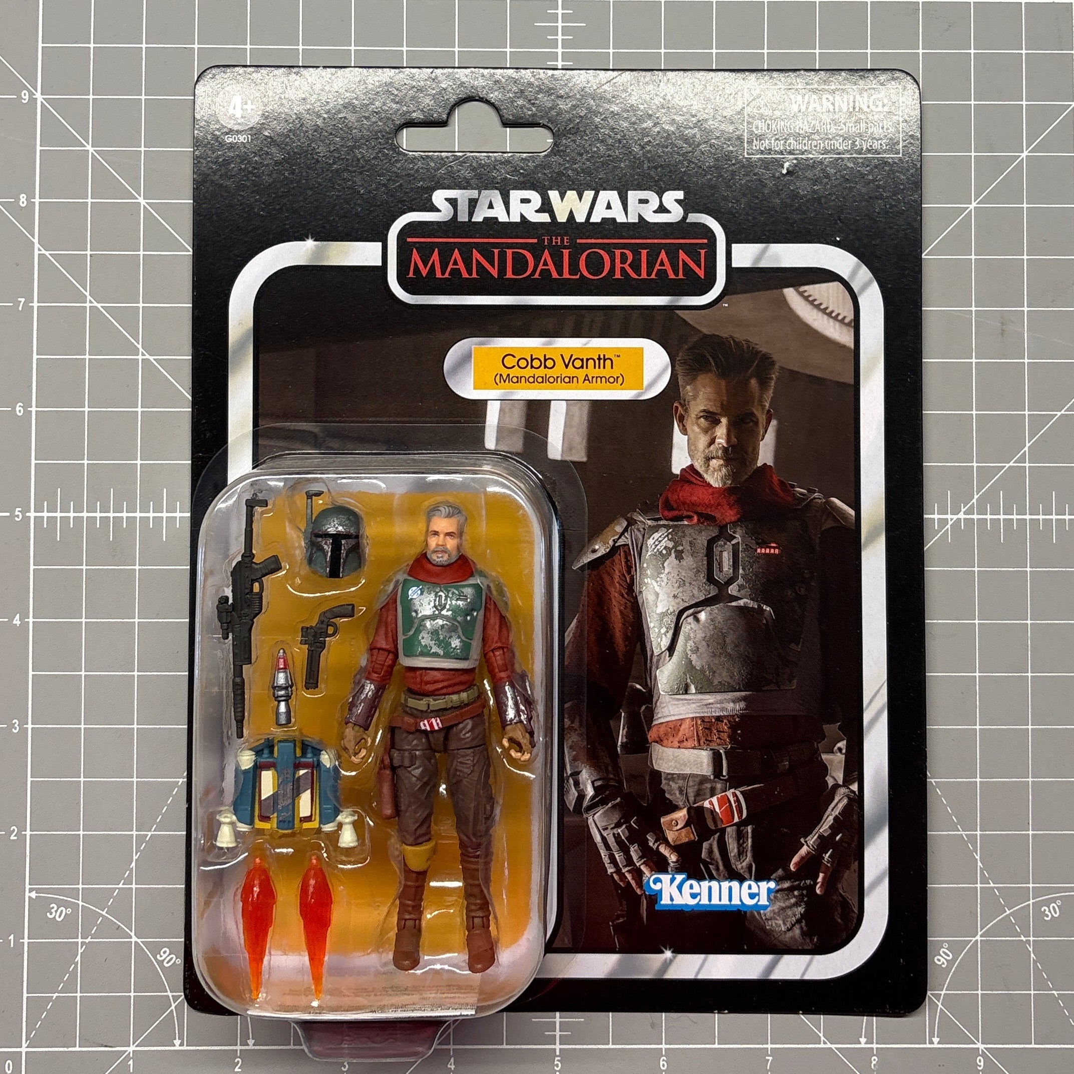 Cobb Vanth (Mando Armor) 1:18 | 3.75" Star Wars The Vintage Collection Action Figure VC-343 by Kenner