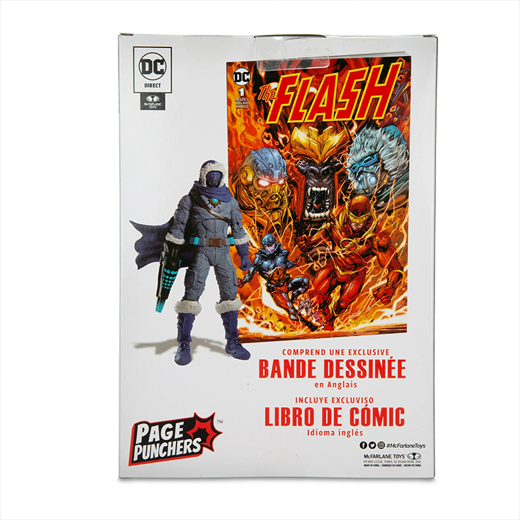 Captain Cold DC Direct (With Comic Book) 7" Action FIgure Page Punchers image 5
