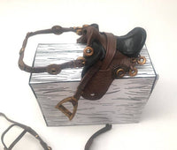 Mighty Steeds - Australian Tack Kit – BLACK Action Figure Accessories by Boss Fight Studio Llc new in box 1:18 scale