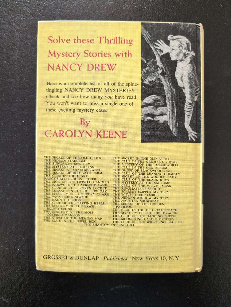 29 The Mystery at the Ski Jump🔍Nancy Drew Mystery Books -1952 image 4