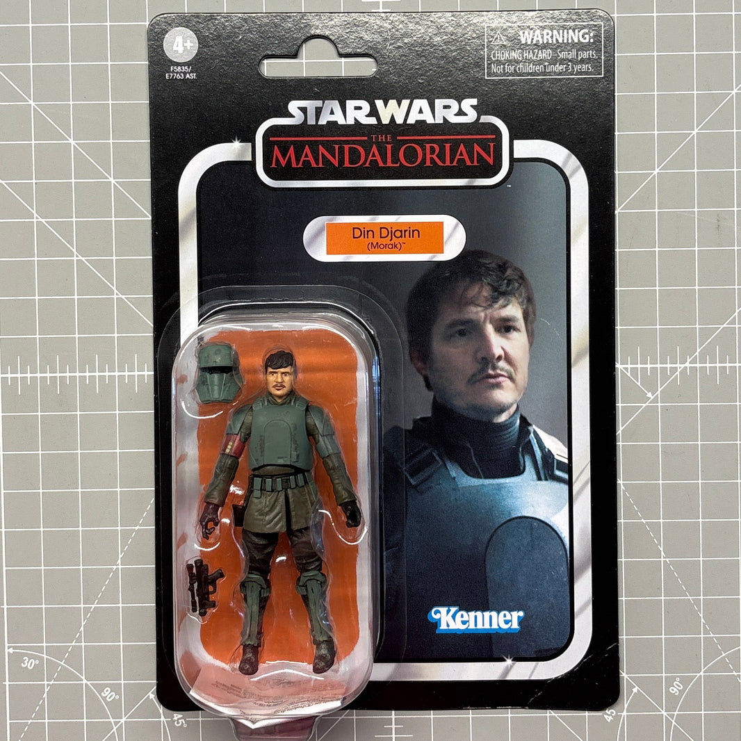 Din Djarin Morak 1:18 | 3.75" Star Wars The Vintage Collection Action Figure Hasbro