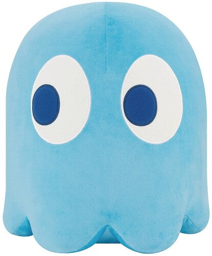 Soft and detailed 12-inch Inky plush from Pac-Man by Banpresto, perfect for collectors and fans.