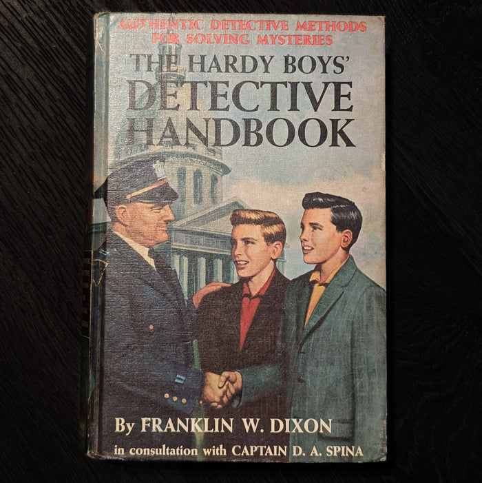The Hardy Boys Detective Handbook  Vintage Hardy Boys Book image 0