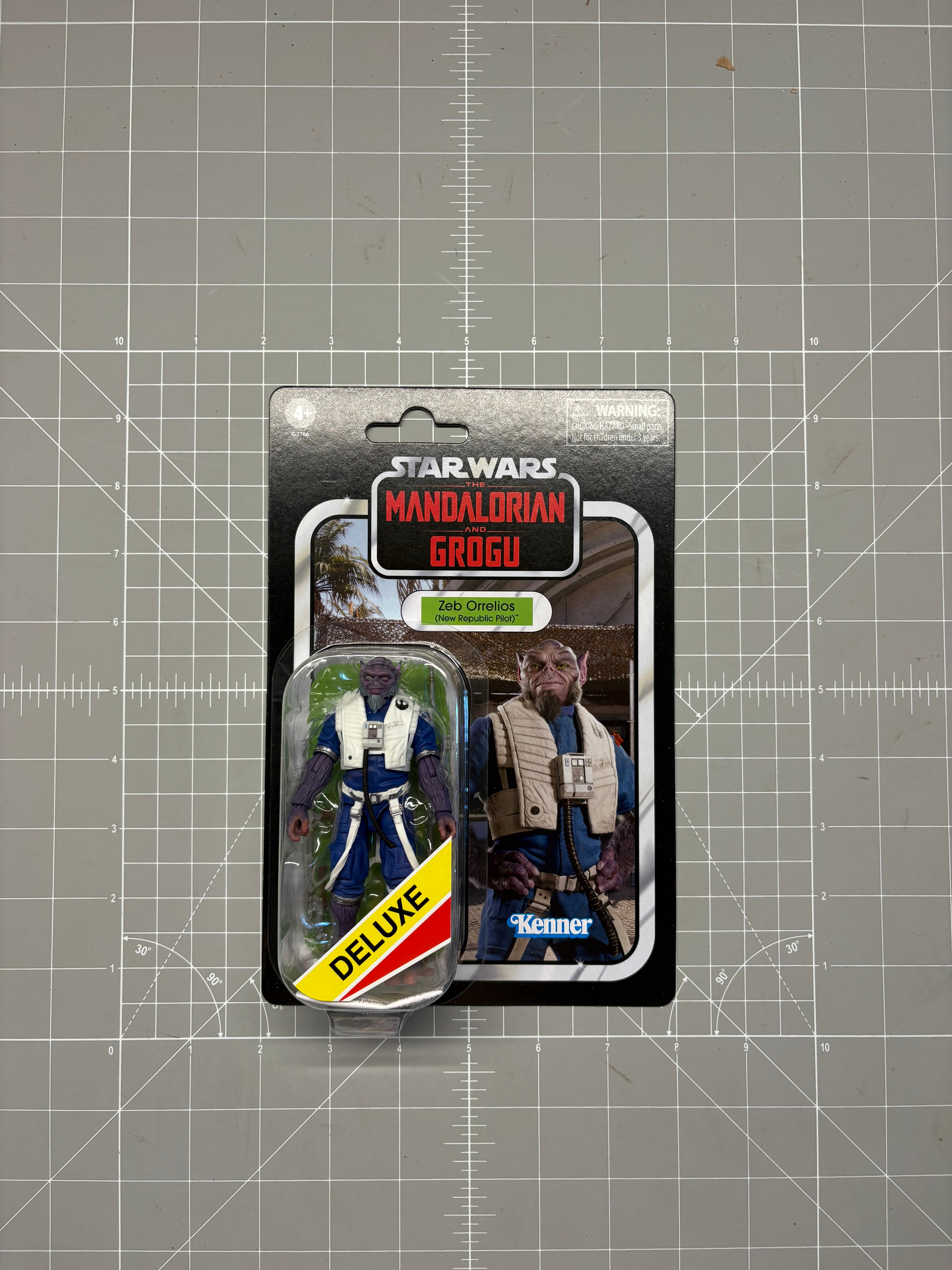 Zeb Orrelios 1:18 | 3.75" Star Wars The Vintage Collection Action Figure by Kenner packaging
