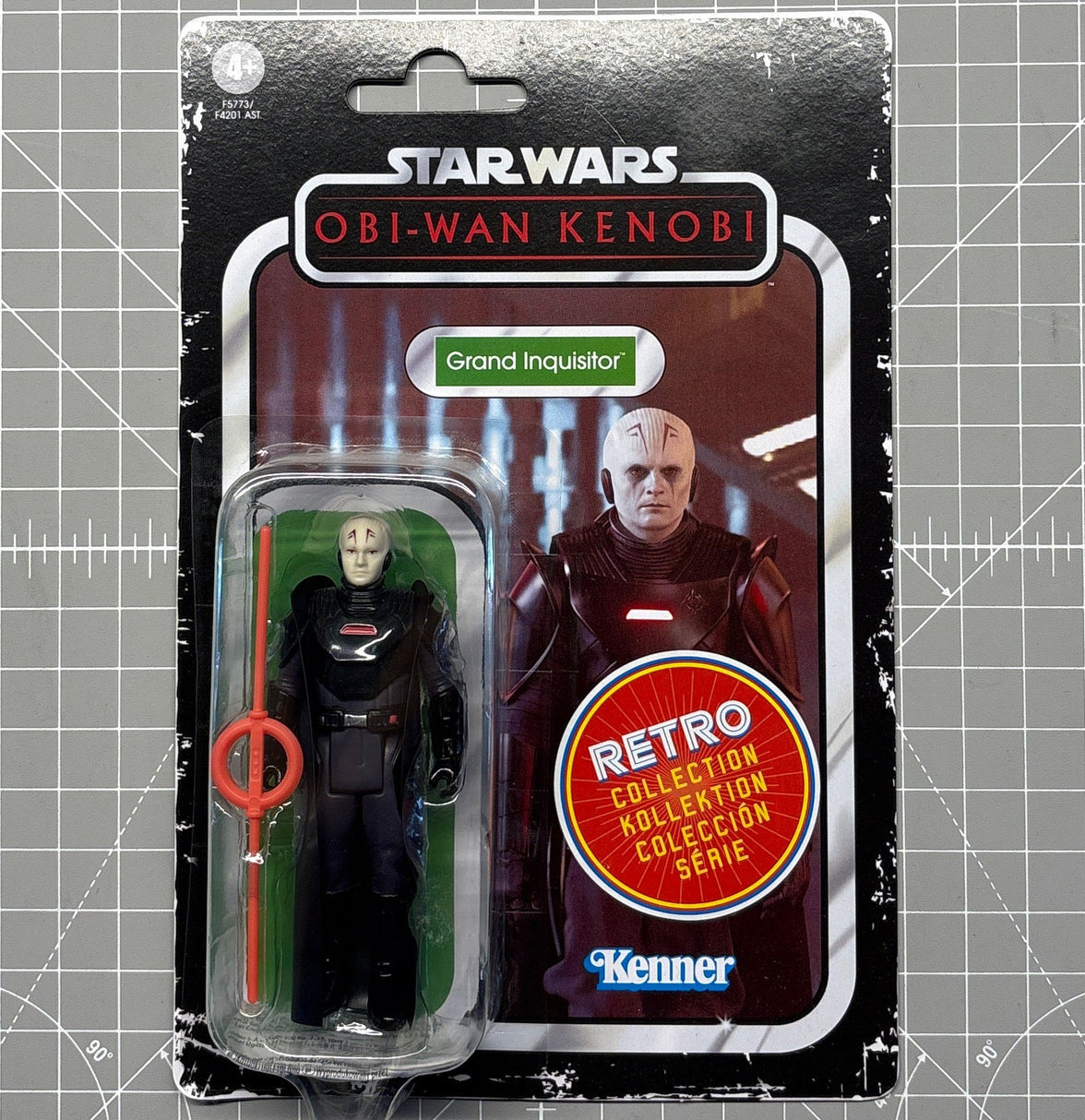 Grand Inquisitor Star Wars Retro Collection Action Figure in case Obi-Wan by Kenner