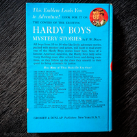 25 The Secret Panel (1946):  Vintage Hardy Boys Book Blue-Back image 3