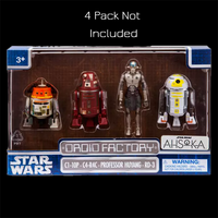 Professor Huyang Star Wars Action Figure Vintage Collection by Hasbro in new in box packaging with Droid Factory set branding.
