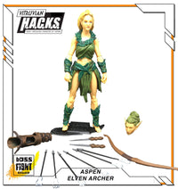 Aspen Spring Branch Elven Archer Vitruvian H.A.C.K.S. Action Figure1:18 Scale by Boss Fight Studio Llc new in box with accessories