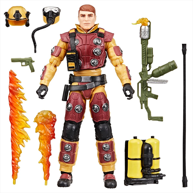 G.I. Joe Classified Series Darklon & Blowtorch 6-Inch Action Figure Combo Set image 9