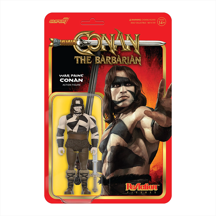 Conan in War Paint Super7 Wave 2 Action Figure | 3.75" scale image 2