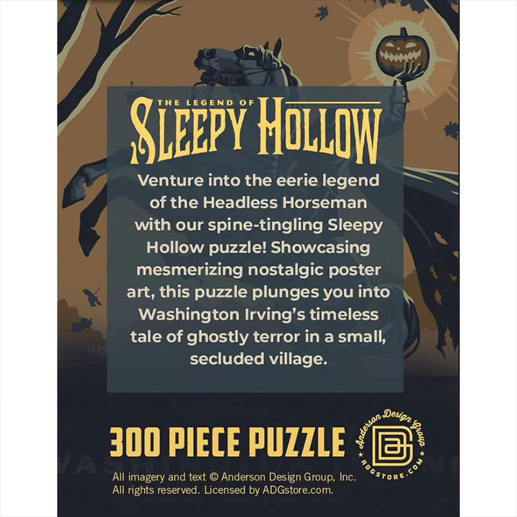 Sleepy Hollow Jigsaw Puzzle Cube | Master Pieces | 300 Pieces image 2