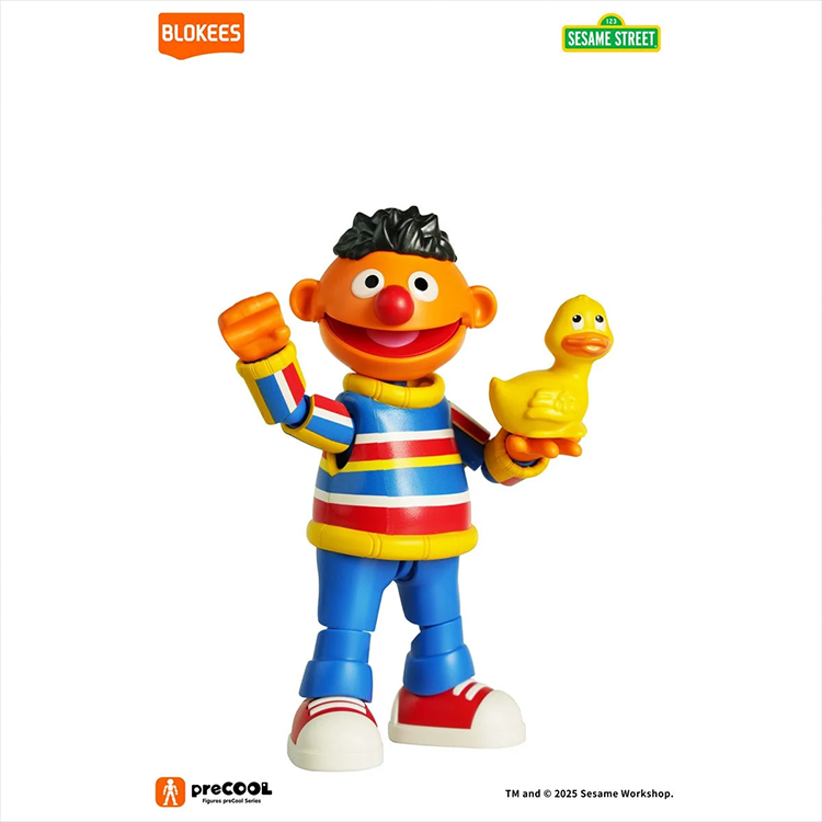 Ernie from Sesame Street Blokees Mini Model Kit | 5" Scale image 2