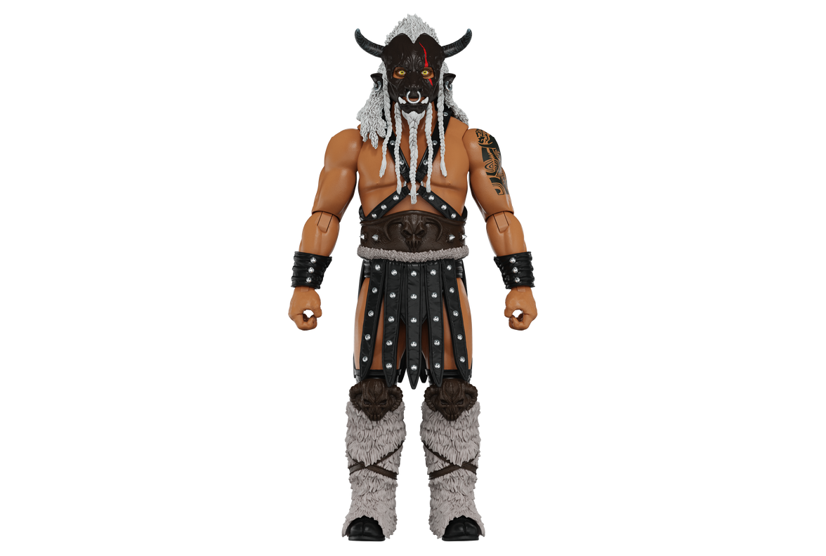 Black Taurus "The Beast Mortos" Legends of Lucha Libre Fanaticos 6" Action Figure (1:12 Scale) new in box by Boss Fight Studio Llc