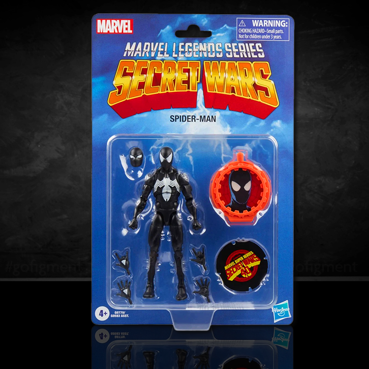 Spiderman  Marvel Legends 6" Action Figure Hasbro Secret Wars image 0