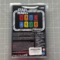 Hasbro Din Djarin Morak 1:18 | 3.75" Star Wars The Vintage Collection Action Figure back packaging