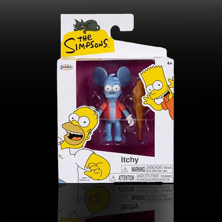The Simpsons Itchy Action Figure 2 1/2" Scale image 1