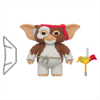 Super7 Mohawk Gremlin ReAction figure with bow and flaming torch accessories in 3.75 inch scale