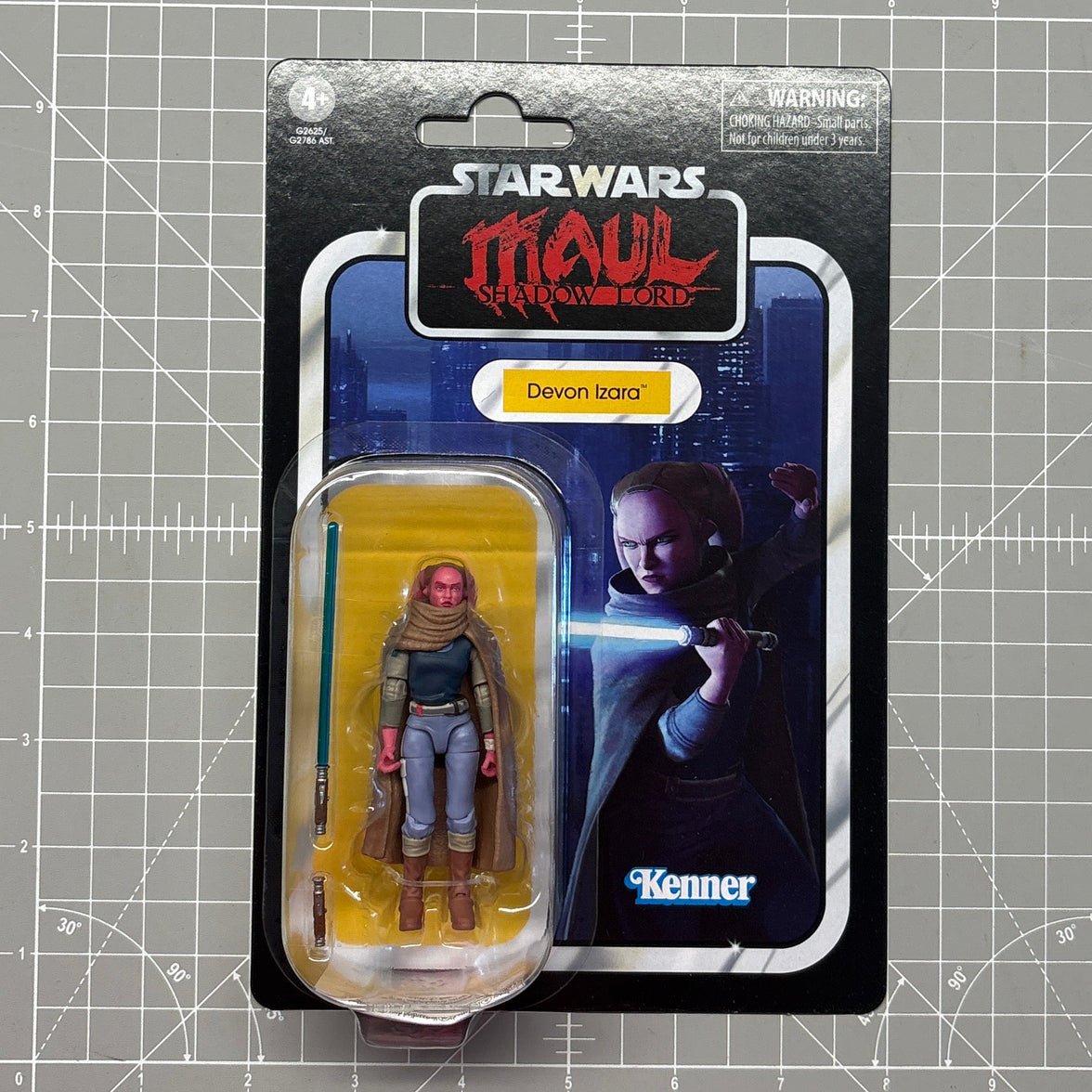 Hasbro Devon Izara 3 3/4-Inch Action Figure - Star Wars The Vintage Collection in blister packaging