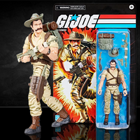 Hasbro G.I. Joe Classified Series Recondo 6-inch action figure with detailed accessories in retro-style packaging