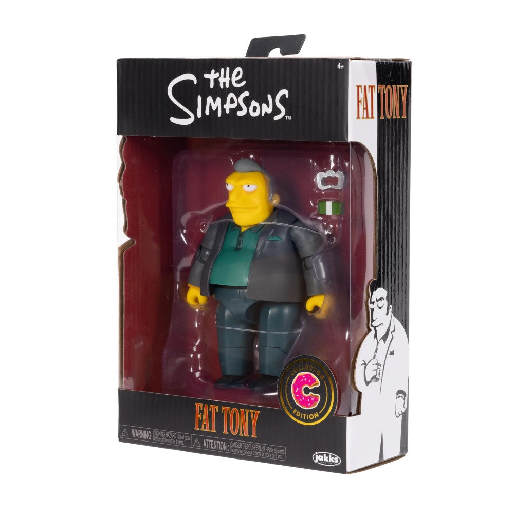 Fat Tony The Simpsons 5-Inch Collector Edition Action Figure JAKKS Pacific in box