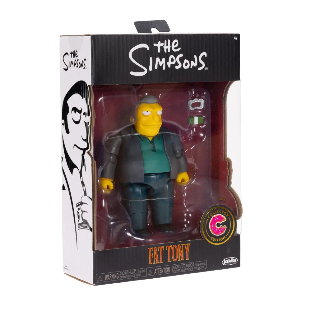 Fat Tony The Simpsons 5-Inch Collector Edition Action Figure JAKKS Pacific in window box