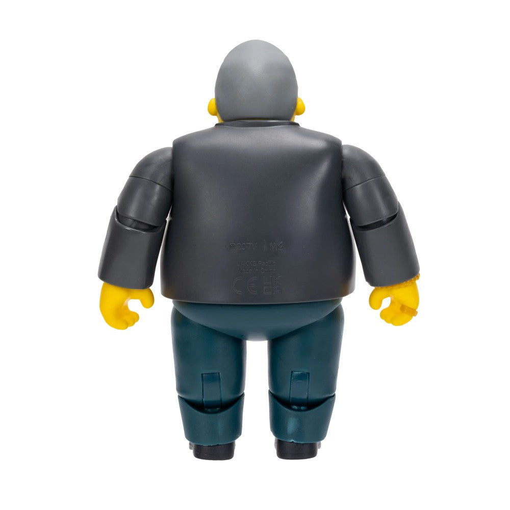 Fat Tony The Simpsons 5-Inch Collector Edition Action Figure JAKKS Pacific back view