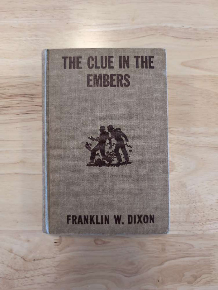 35 The Clue in the Embers (Brown): Vintage Hardy Boys Book image 0