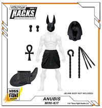 Action Figures and Collectibles by Boss Fight Studio - LOOK! Vitruvian H.A.C.K.S. - Mini-Kit Blind Bags Asst. Box with Anubis-themed black accessory parts