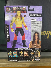 Vampiro Legends of Lucha Libre Fanaticos 6" Action Figure – Classic 90s Era (1:12 Scale) by Boss Fight Studio Llc new in box back view