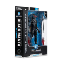 Black Manta 7" McFarlane Action Figure DC Multiverse Wave 16 Collector Edition boxed by McFarlane Toys