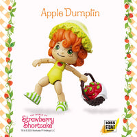 Boss Fight Studio Llc Apple Dumplin collectible figure with curly red hair green outfit and strawberry basket accessory