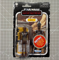 Star Wars The Mandalorian IG 11 Kenner Retro Collection action figure in blister packaging