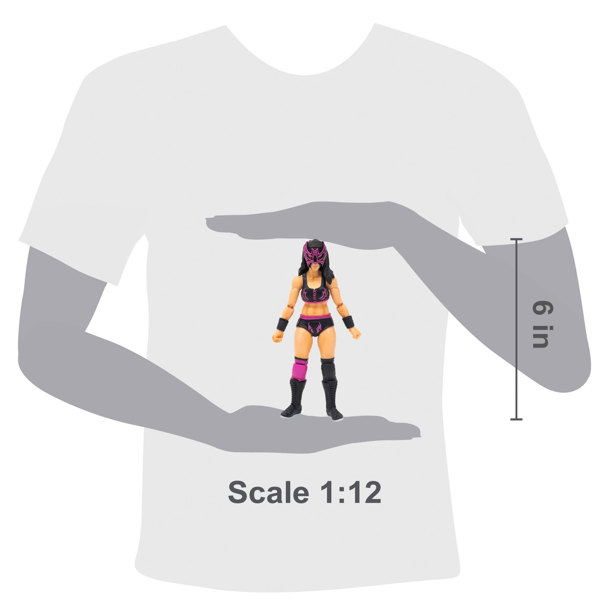 Lady Maravilla Legends of Lucha Libre Premium 6" Action Figure (1:12 Scale) – Wave 2 Collector Edition by Boss Fight Studio Llc new in box