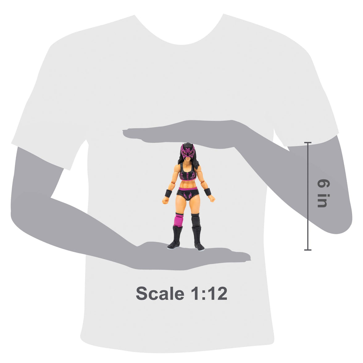 Lady Maravilla Legends of Lucha Libre Premium 6" Action Figure (1:12 Scale) – Wave 2 Collector Edition by Boss Fight Studio Llc new in box
