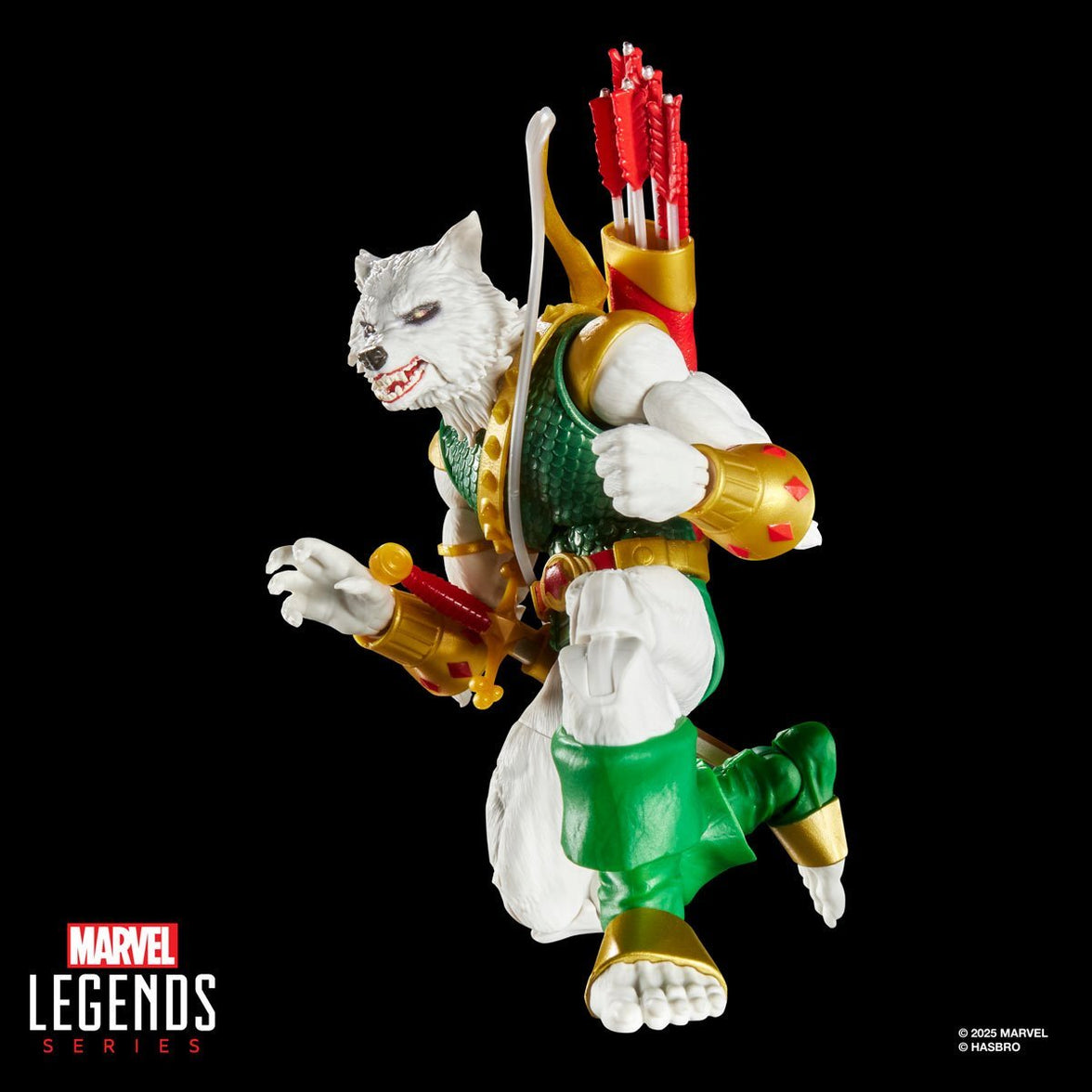 Spider-Man Marvel Legends Magic: The Gathering Man-Wolf 6-Inch Action Figure with Card
