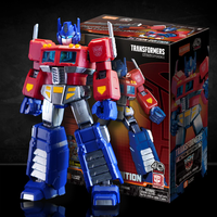 Blokees Figures Transformers Action Edition G1 Optimus Prime model kit with detailed box by Hasbro