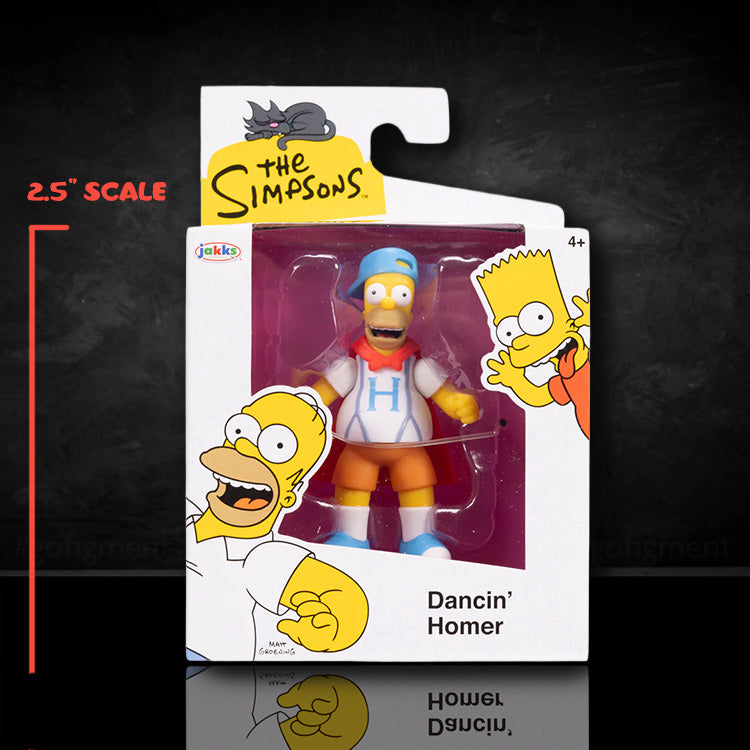 Martin and Dancing Homer COMBO Wave 3 Action Figure The Simpsons 2.5in Scale image 2