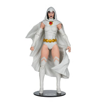 Raven White Chase Variant 7" McFarlane Action Figure DC Multiverse W16, McFarlane Toys white hooded female figure