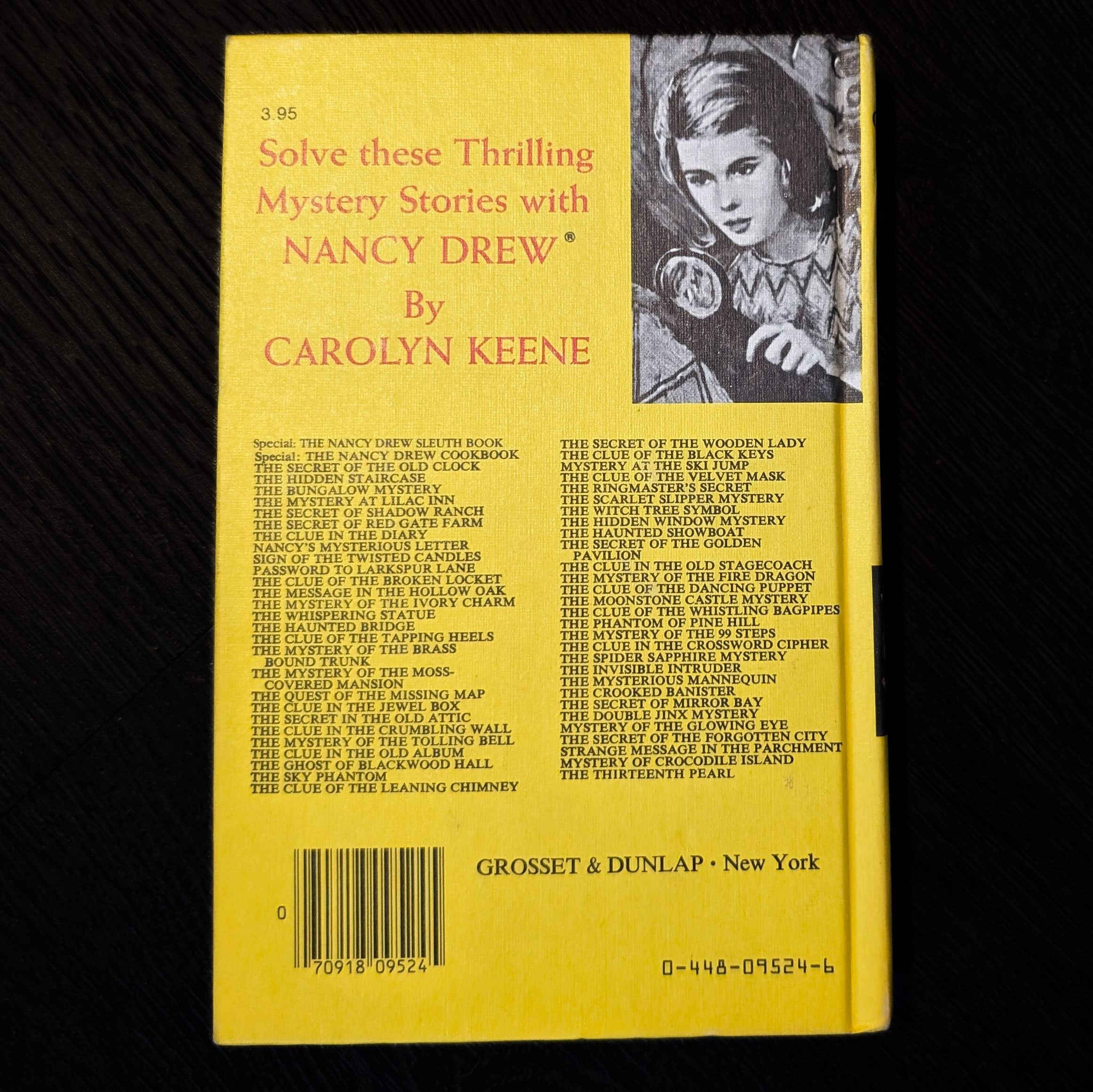 24 The Clue in the Old Album🔍Nancy Drew Mystery Books -1977 Yellow Number image 2