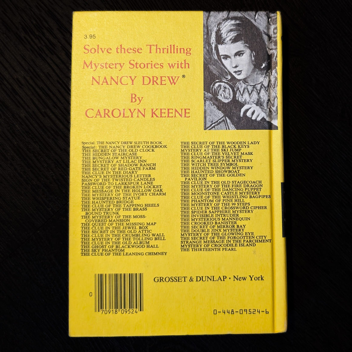 24 The Clue in the Old Album🔍Nancy Drew Mystery Books -1977 Yellow Number image 2