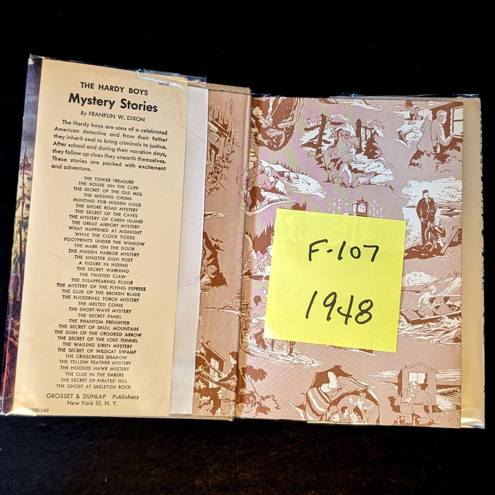 27 Secret of Skull Mountain (1948-Dust): The Hardy Boys Book image 4
