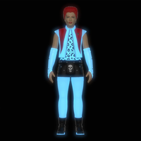 Trash Monster Glow Return of the Living Dead action figure by Super7 in glowing punk outfit with skull belt buckle