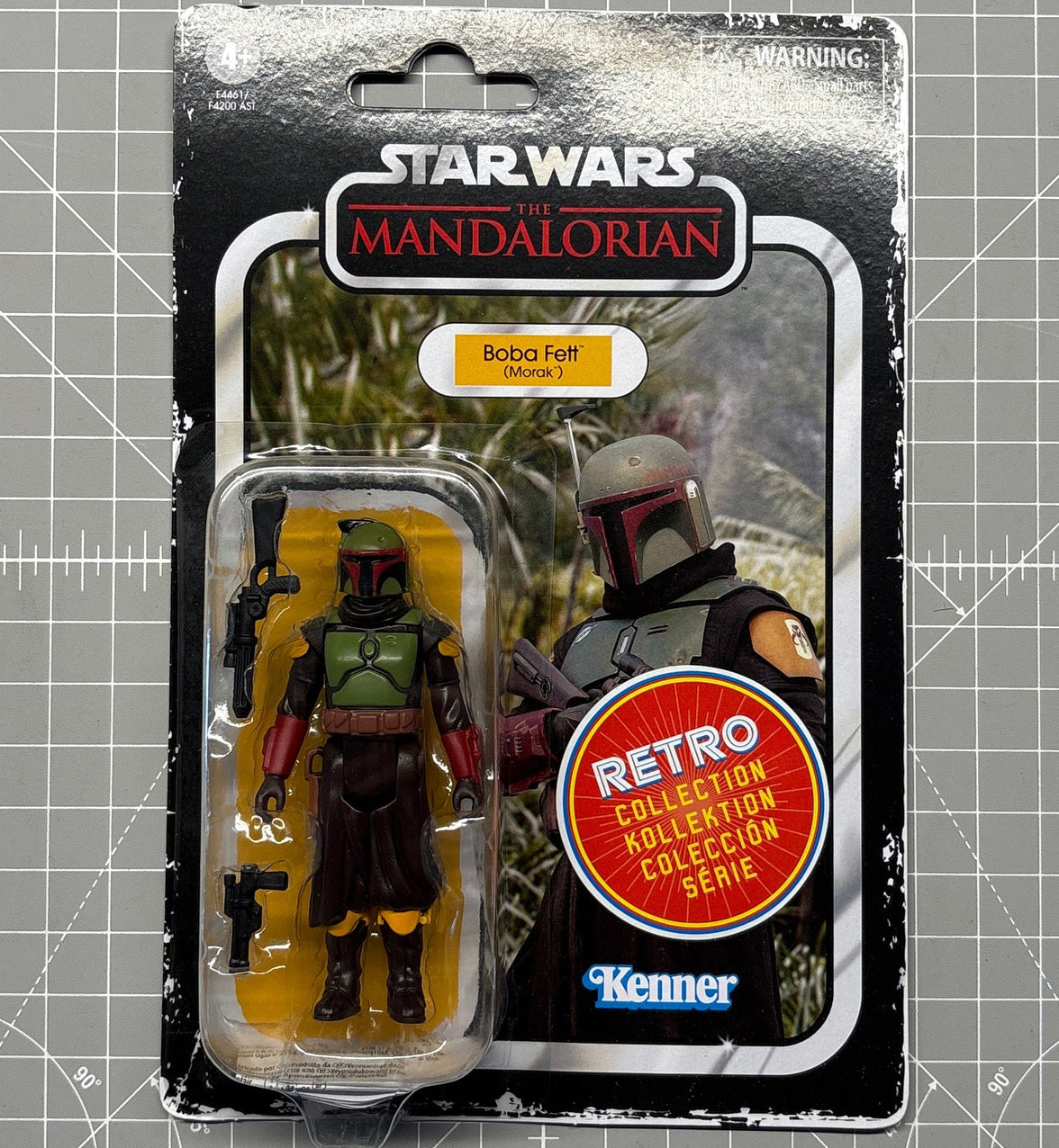 Boba Fett (Morak) Star Wars Retro Collection Action Figure 1:18 Scale MANDO by Kenner