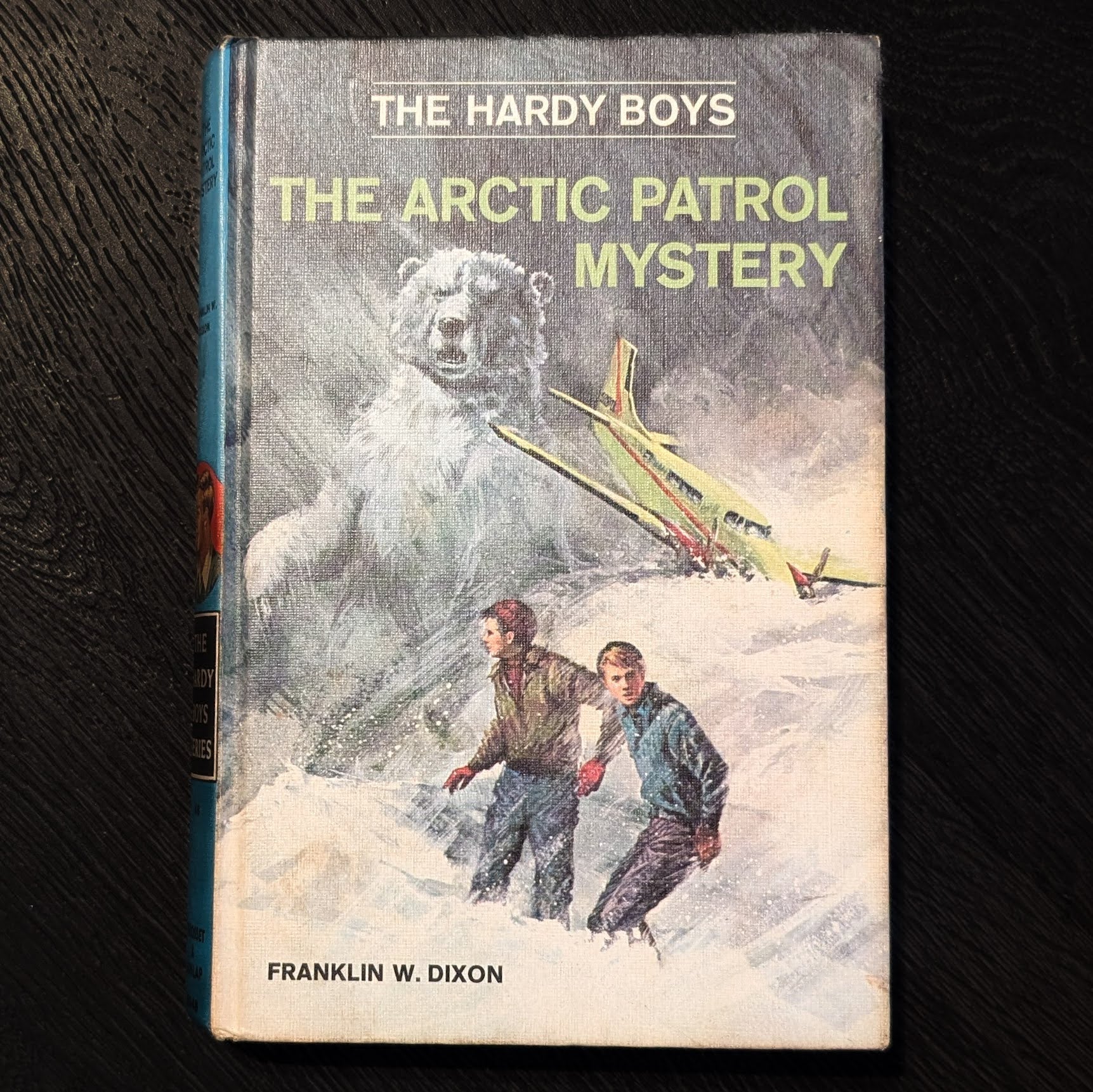 48 The Arctic Patrol Mystery (1969):  Vintage Hardy Boys Book Blue-Back image 0