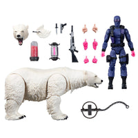 G.I. Joe Classified Series Snake Eyes 6-Inch Action Figure with Polar Bear