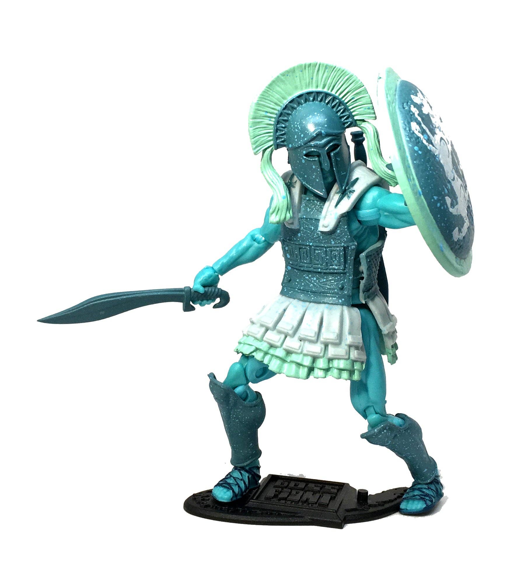 River Styx Guardian Vitruvian H.A.C.K.S. Action Figure Spectral Spartan of the Underworld 1:18 Scale by Boss Fight Studio Llc new in box