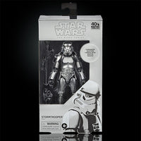 Carbon 2nd Metallic Stormtrooper Action Figure Star Wars 1:12 Scale image 0